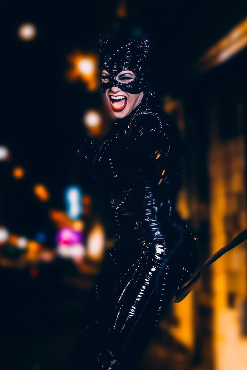 Catwoman Cosplayer