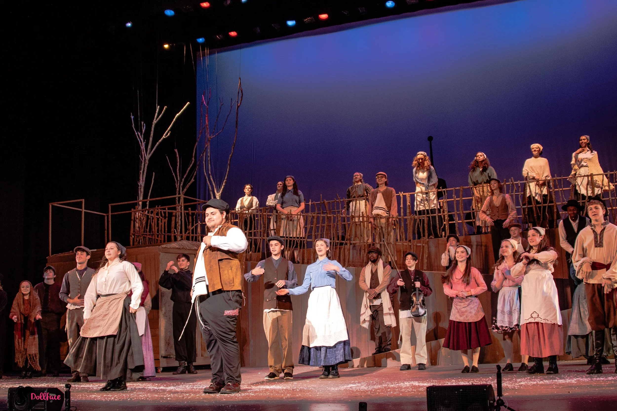 Fiddler on the roof performance photography