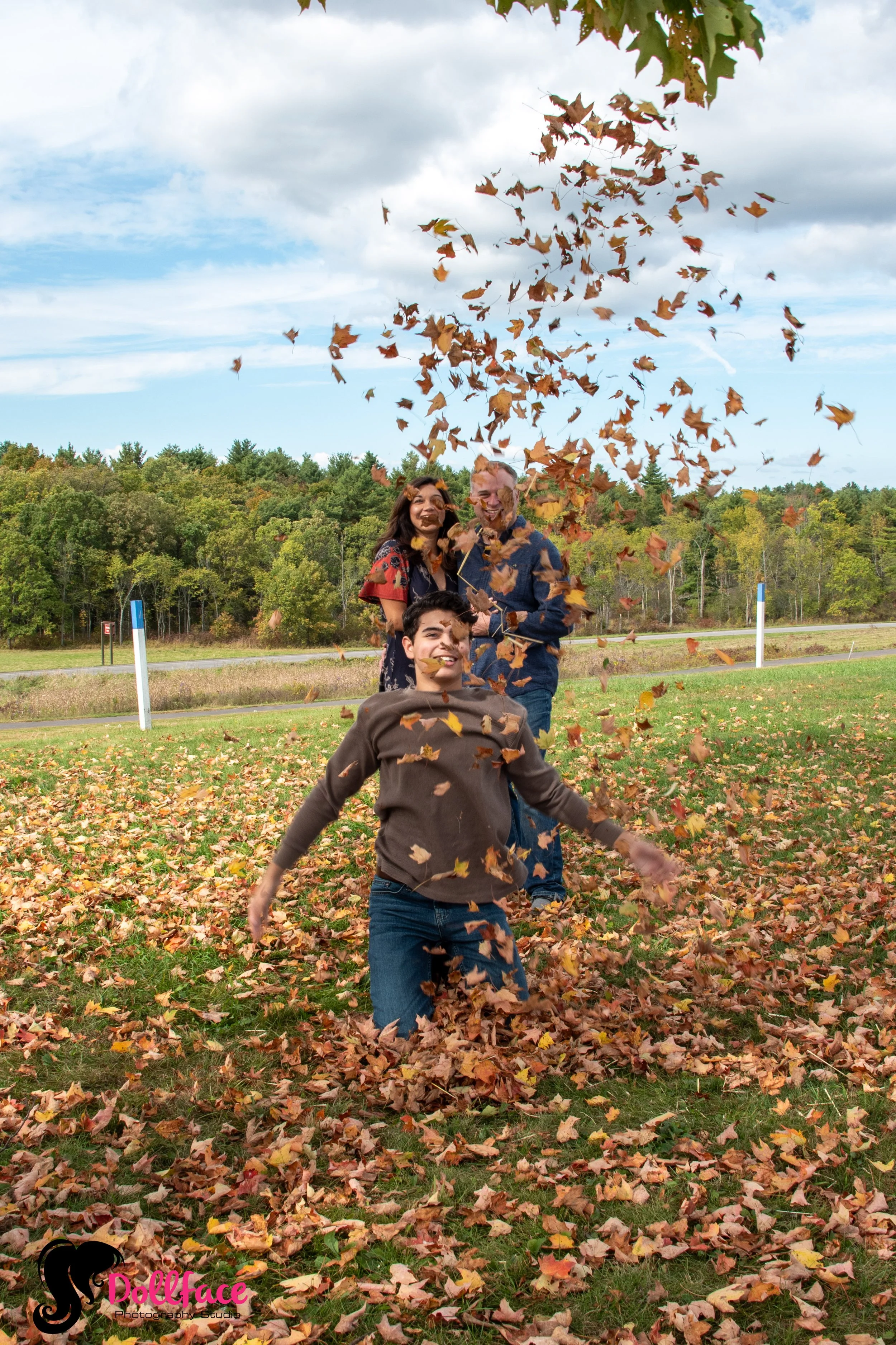 fall family photos in saratoga springs ny