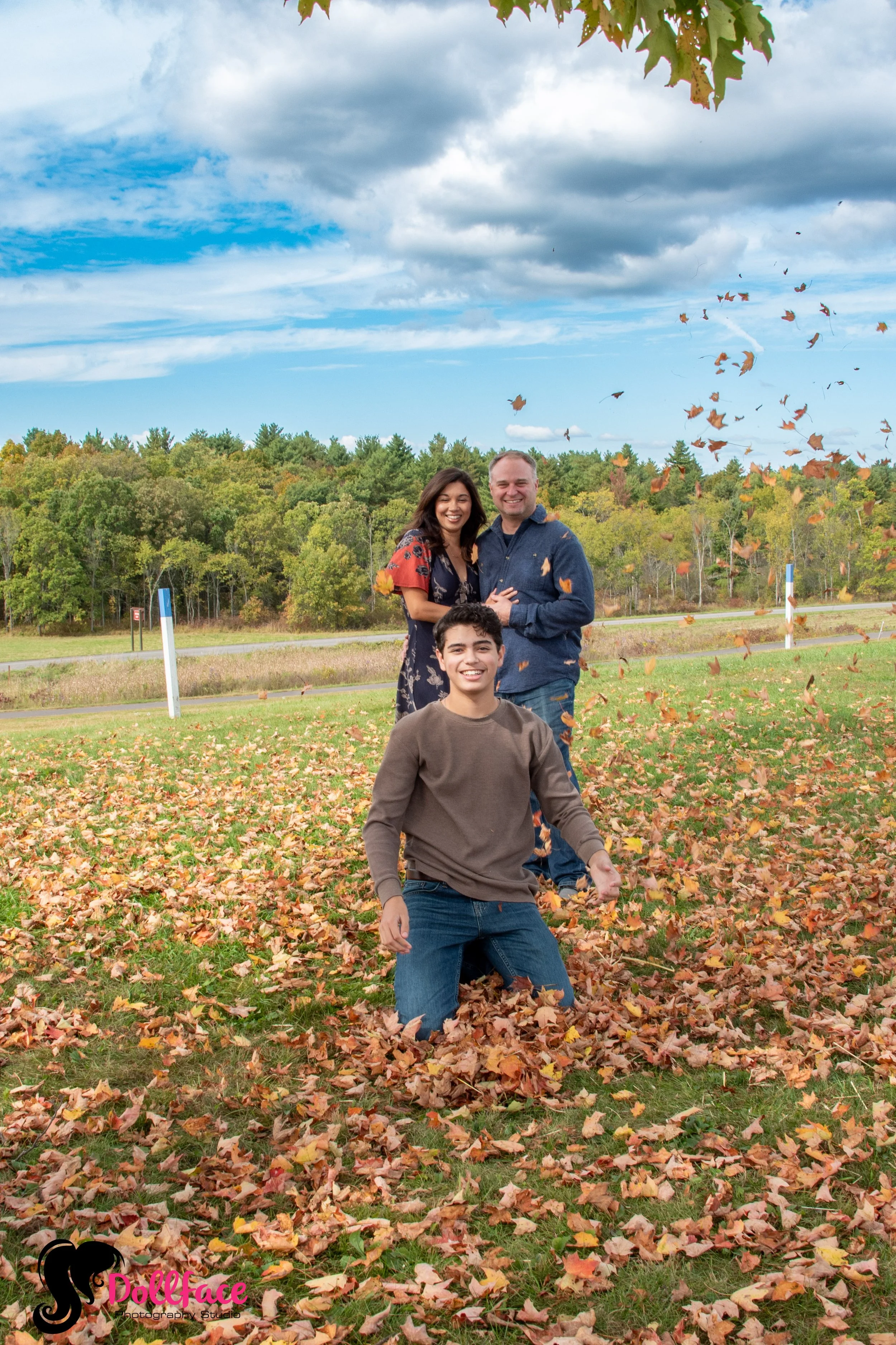 fall family photos in saratoga springs ny