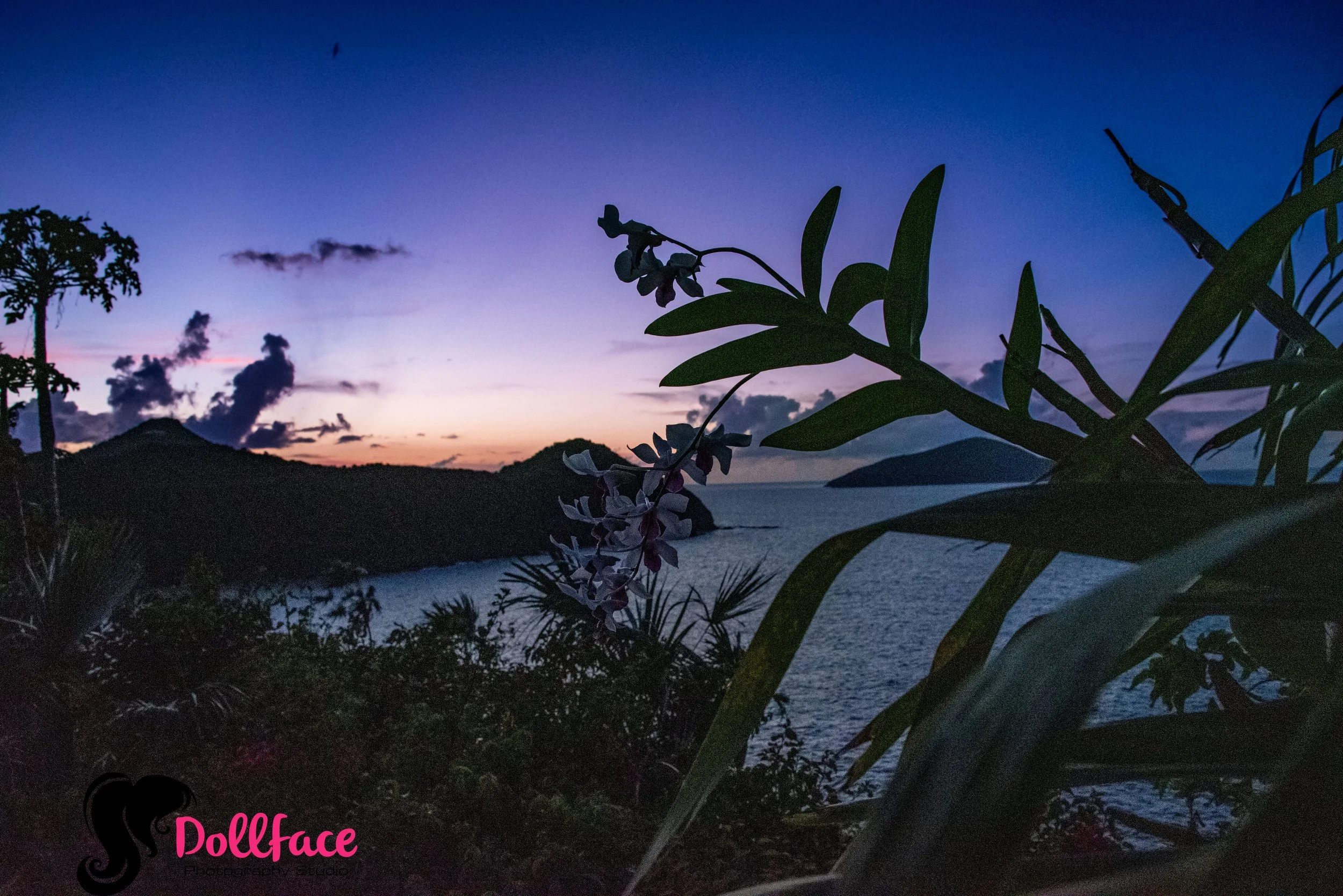 sunset in st thomas usvi