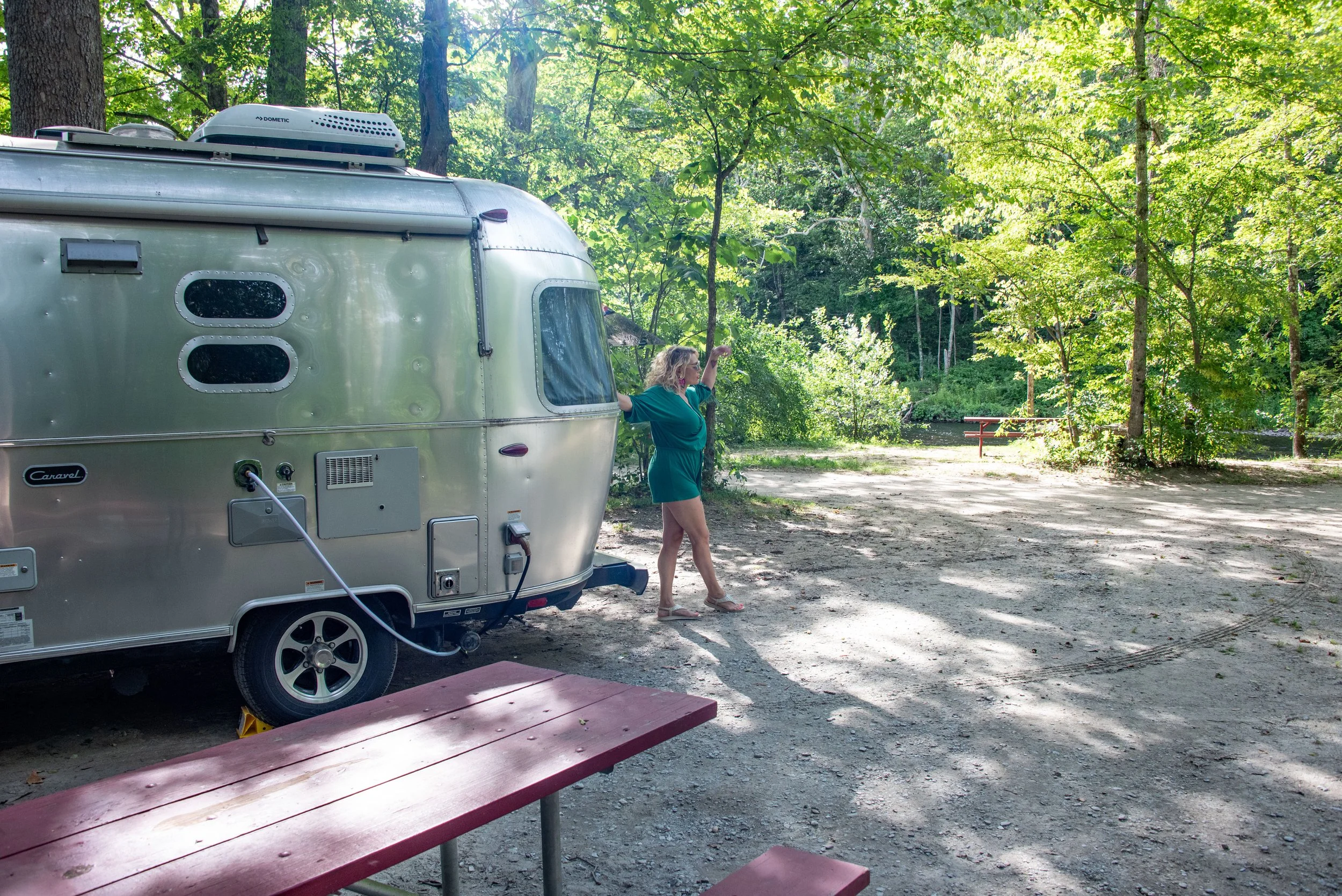 Camping on the Battenkill