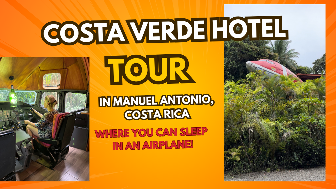 hotel where you can sleep in an airplane in costa rica