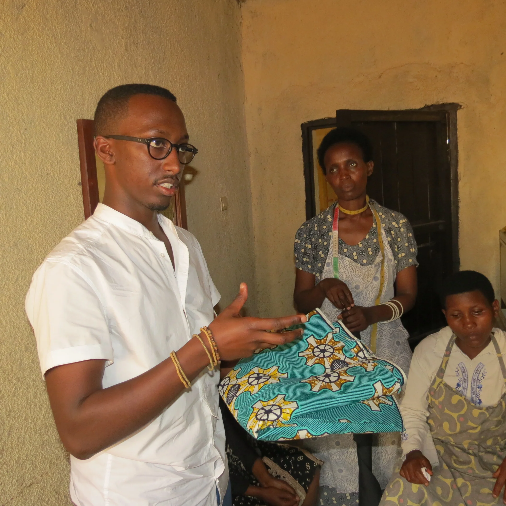 Rugamba started a flourishing fashion house with Rwf200,000