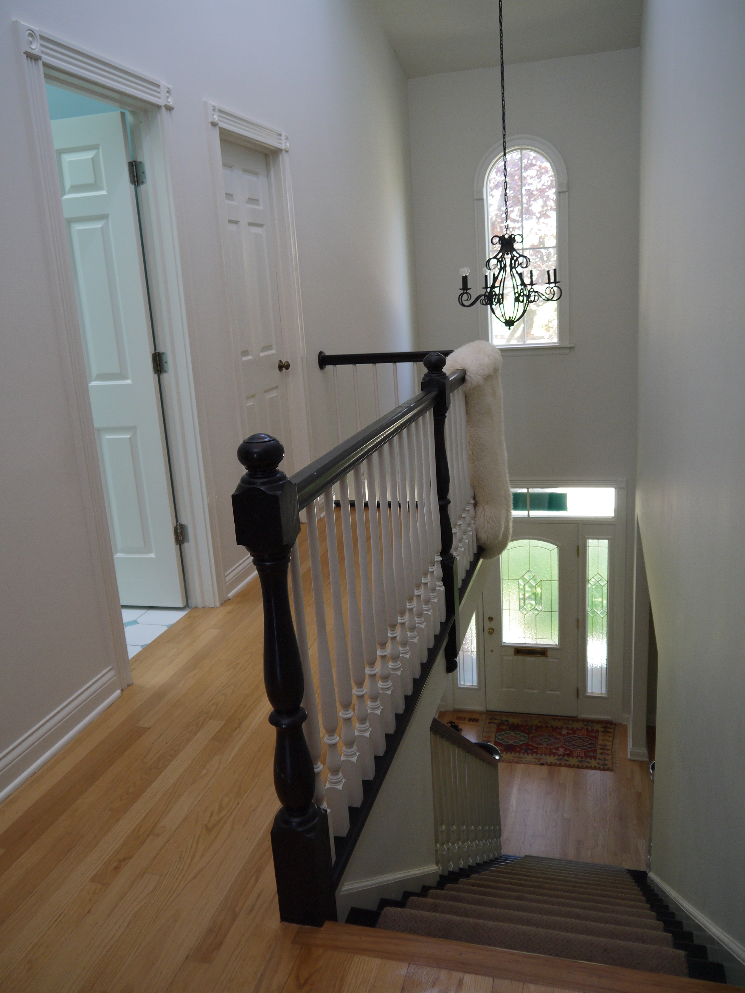 2 Point Perspective - Wilmette Residence Stairs