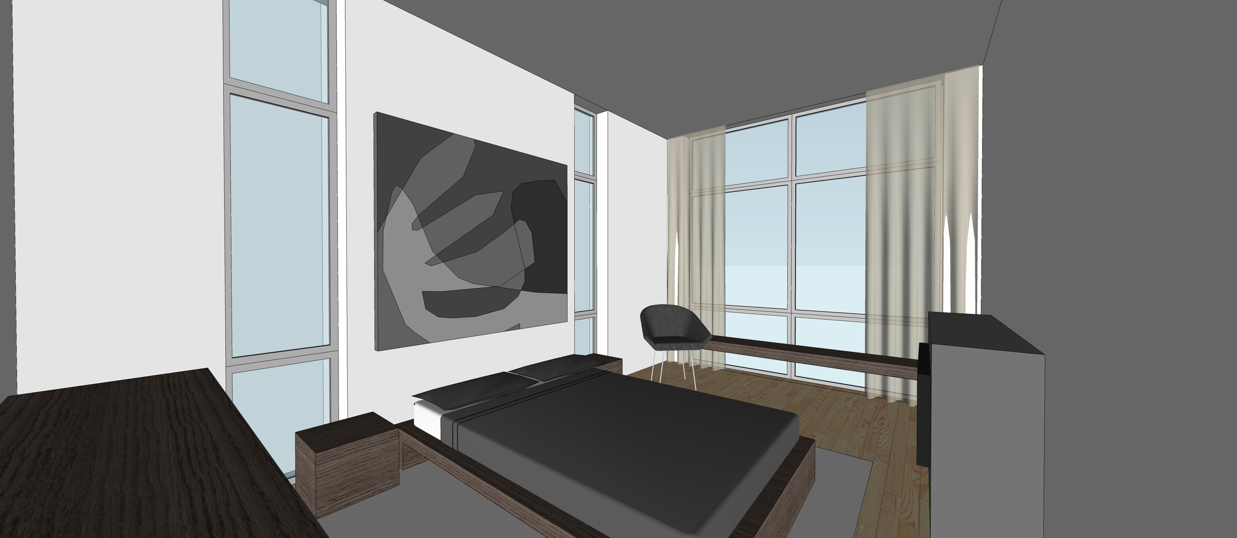 2 Point Perspective - Andersonville Residence (Bedroom).jpg