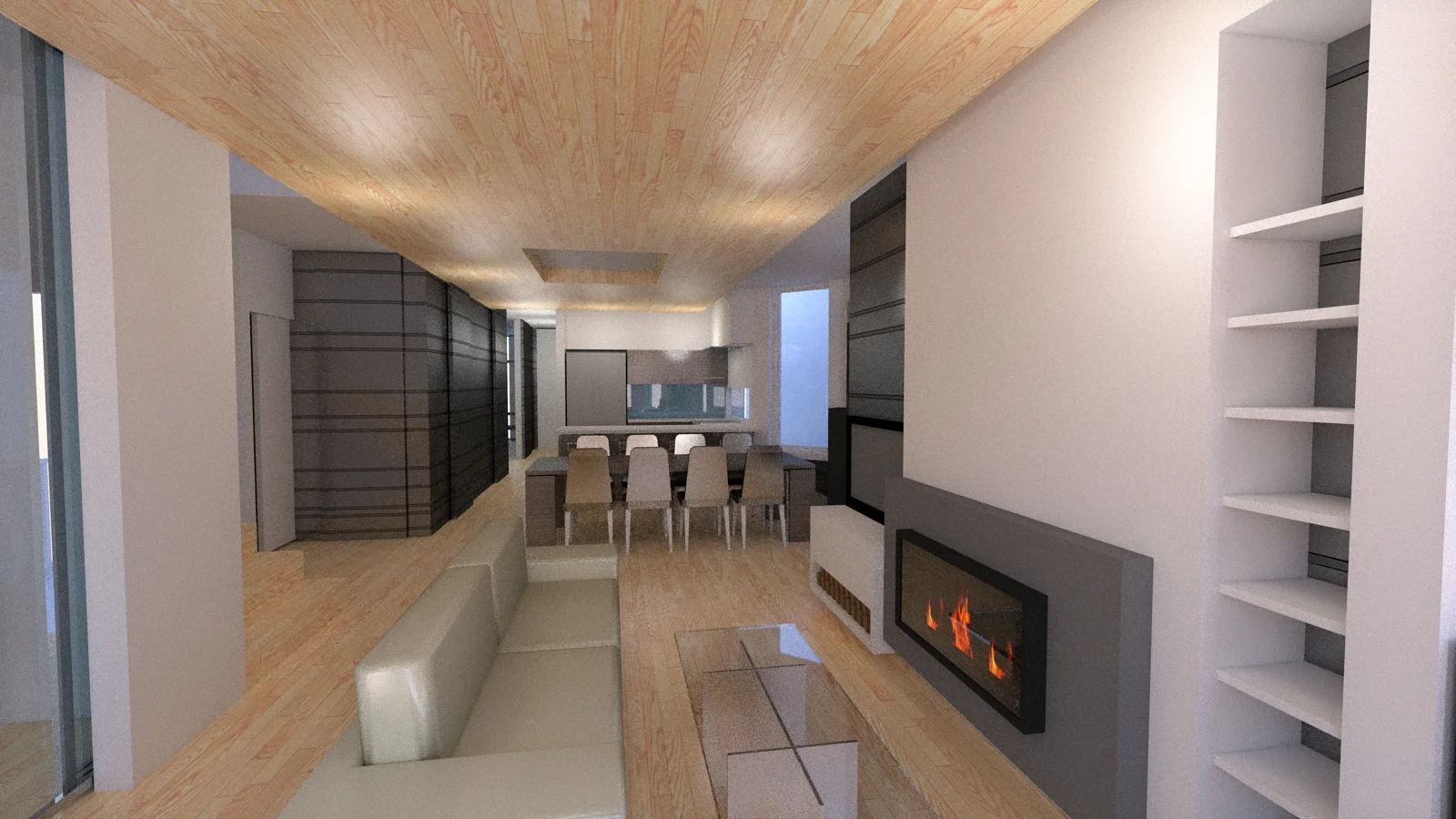 2 Point Perspective Interior