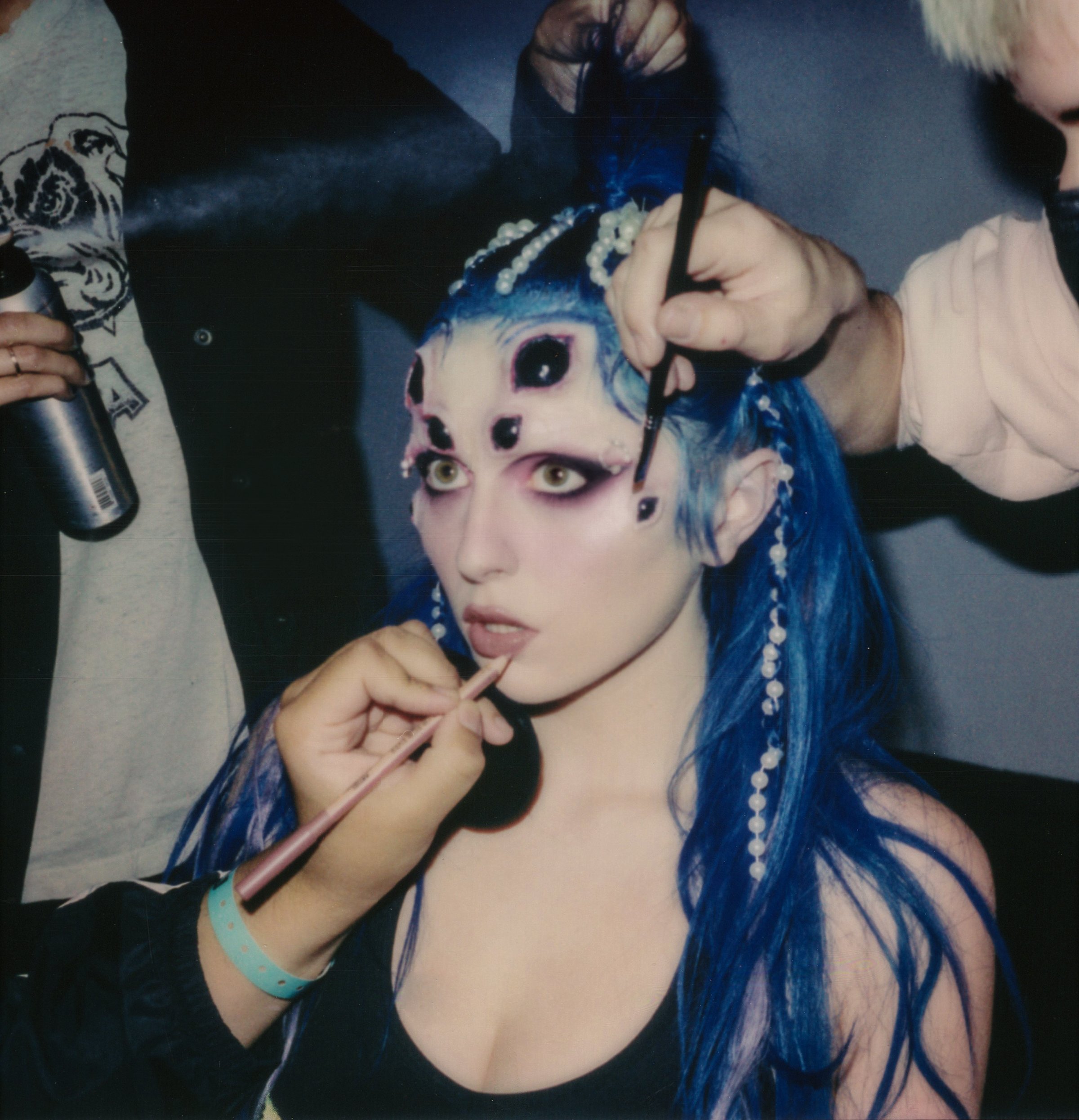 Ashnikko from her NY halloween performance