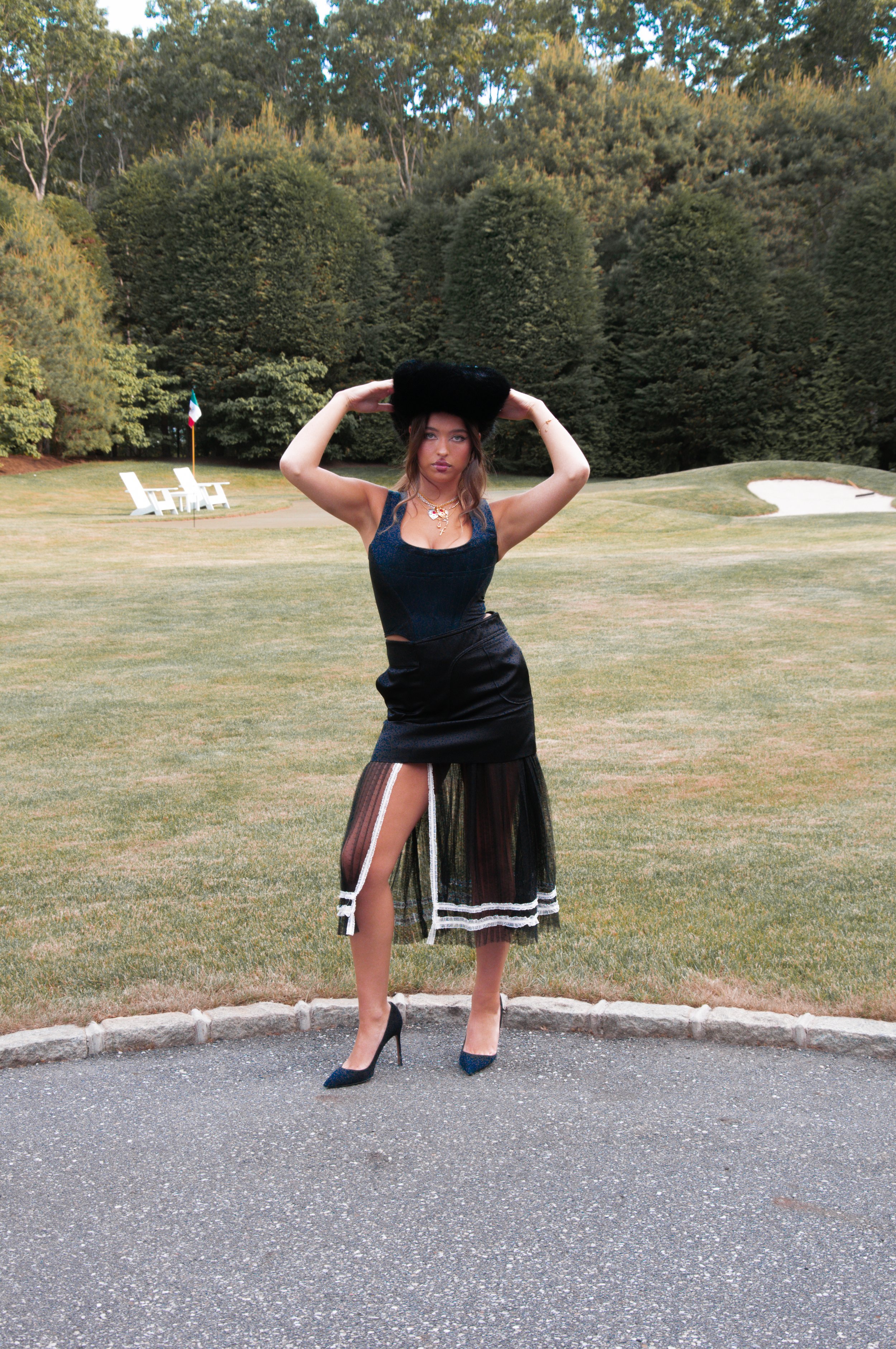 Lola Consuelos at home
