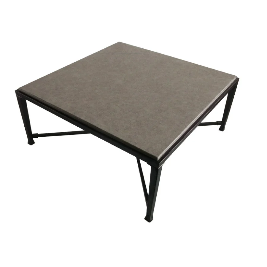 Lowes: allen + roth Pardini 40-in Aluminum-Frame Square Patio Coffee Table $249