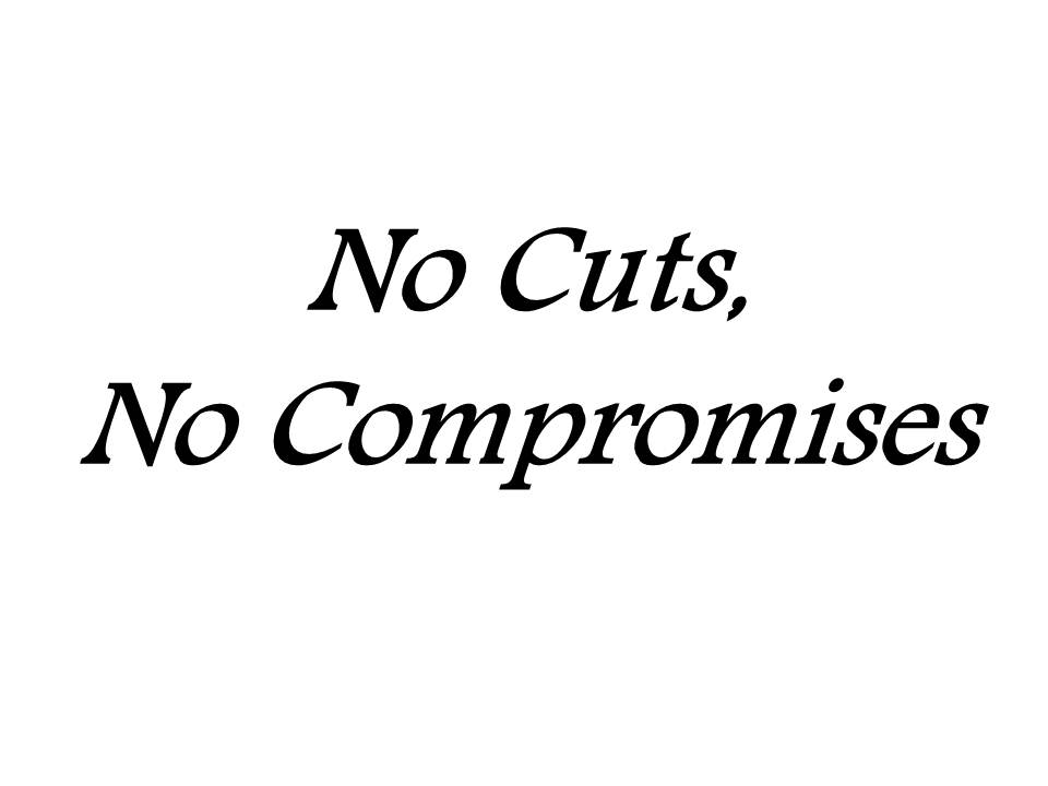 No Cuts, No Compromises — Working Washington