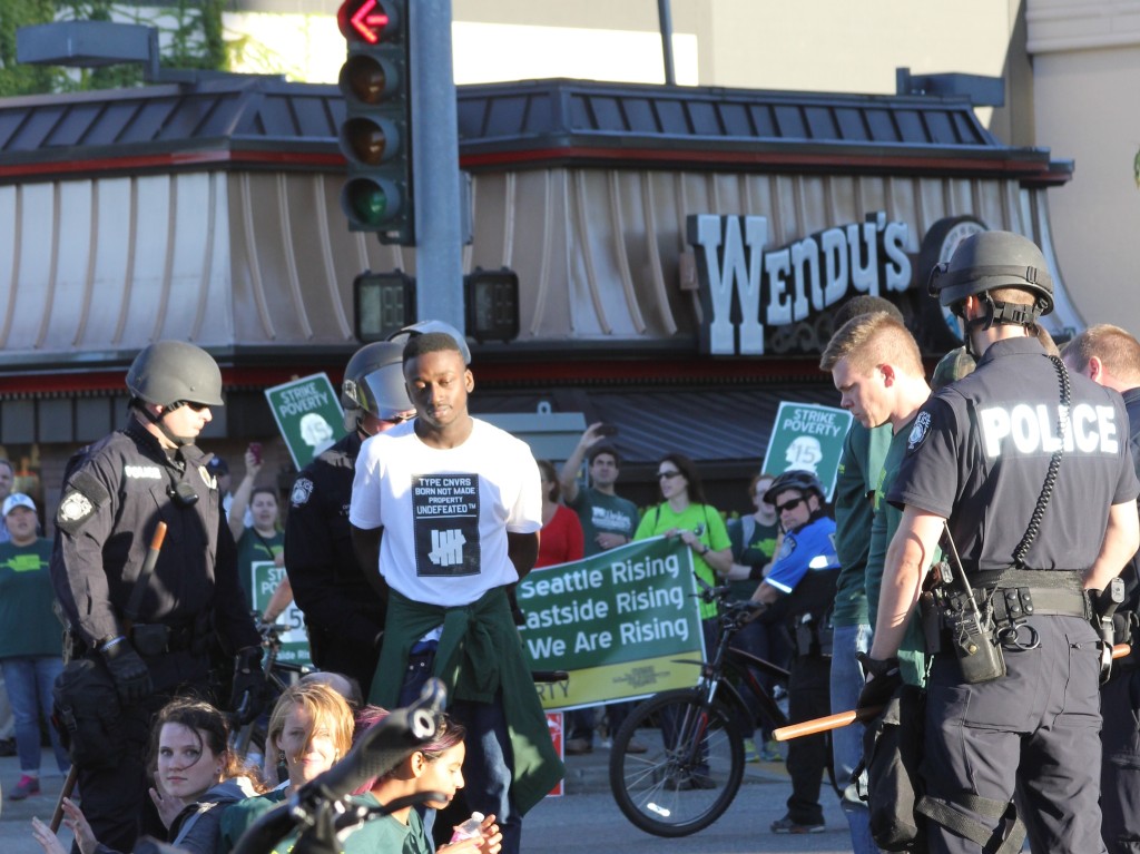 Eight Arrested In Bellevue For Civil Disobedience Over Poverty