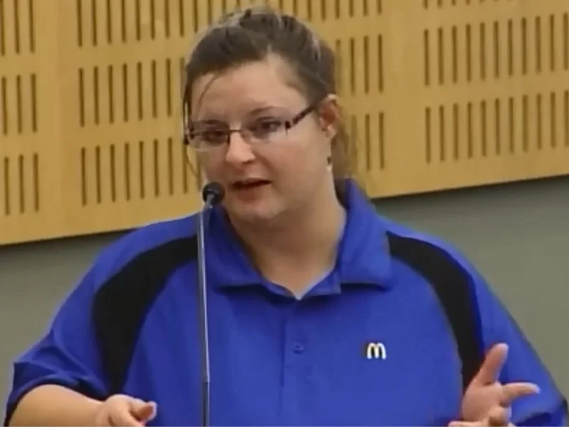 "I'm fighting for $15...to build my life up."