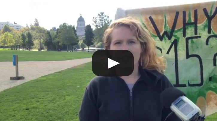 "I believe in my community. I believe in social justice." 