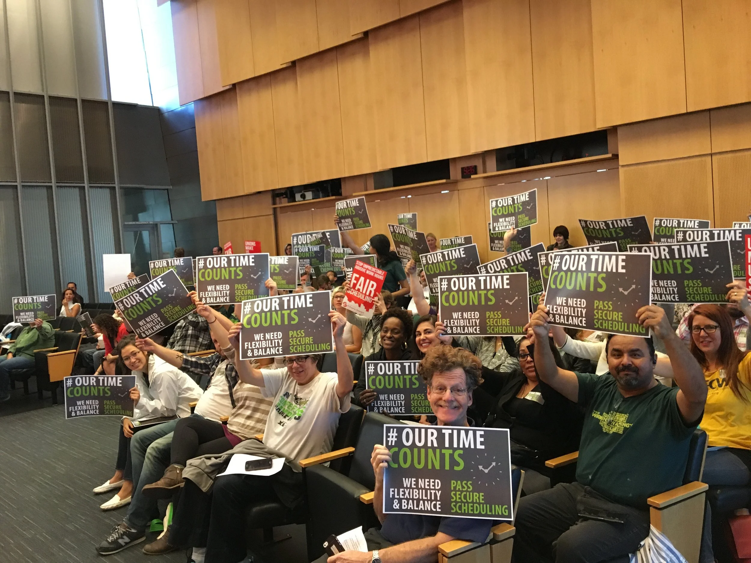 the 9/13 Committee meeting on secure scheduling