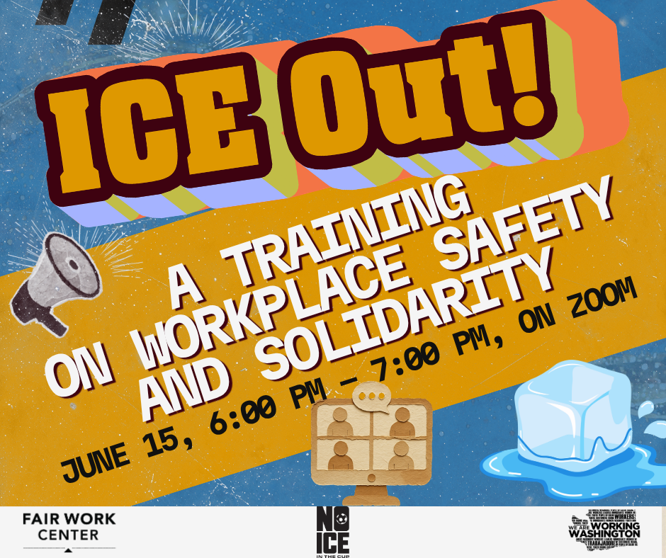 Online ICE OUT: Training for Workplace Safety &amp; Solidarity