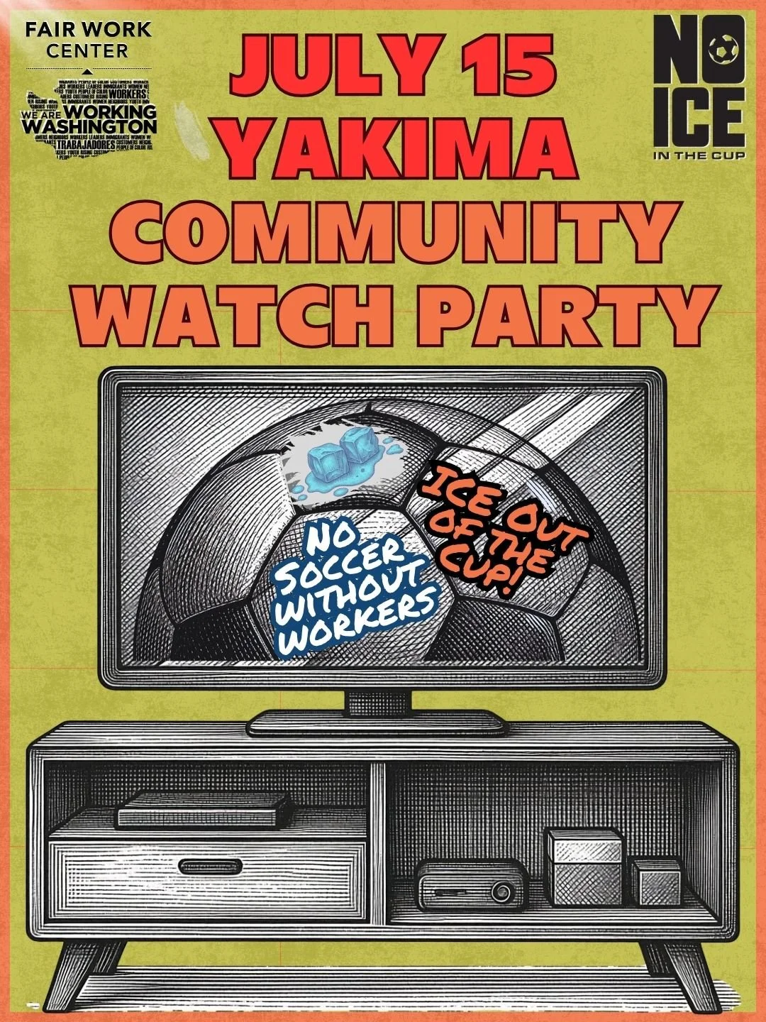 July 15 Community Watch Party - No Soccer Without Workers