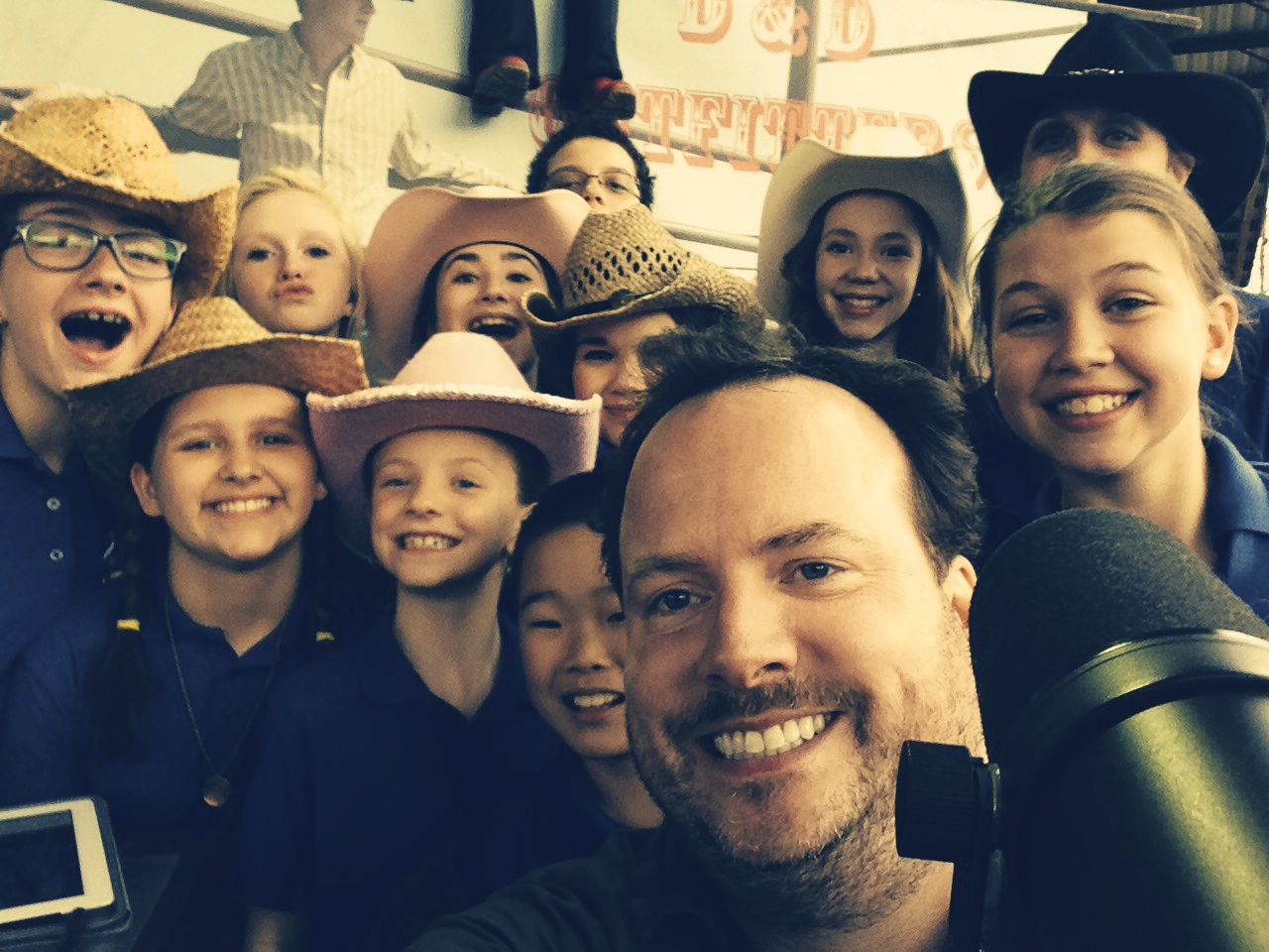 Post-singing-on-the-radio Selfie!