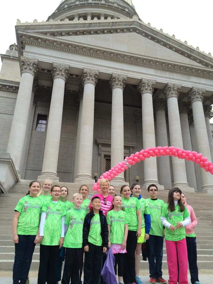 Race for the Cure: With Stefanie, 5/3/14