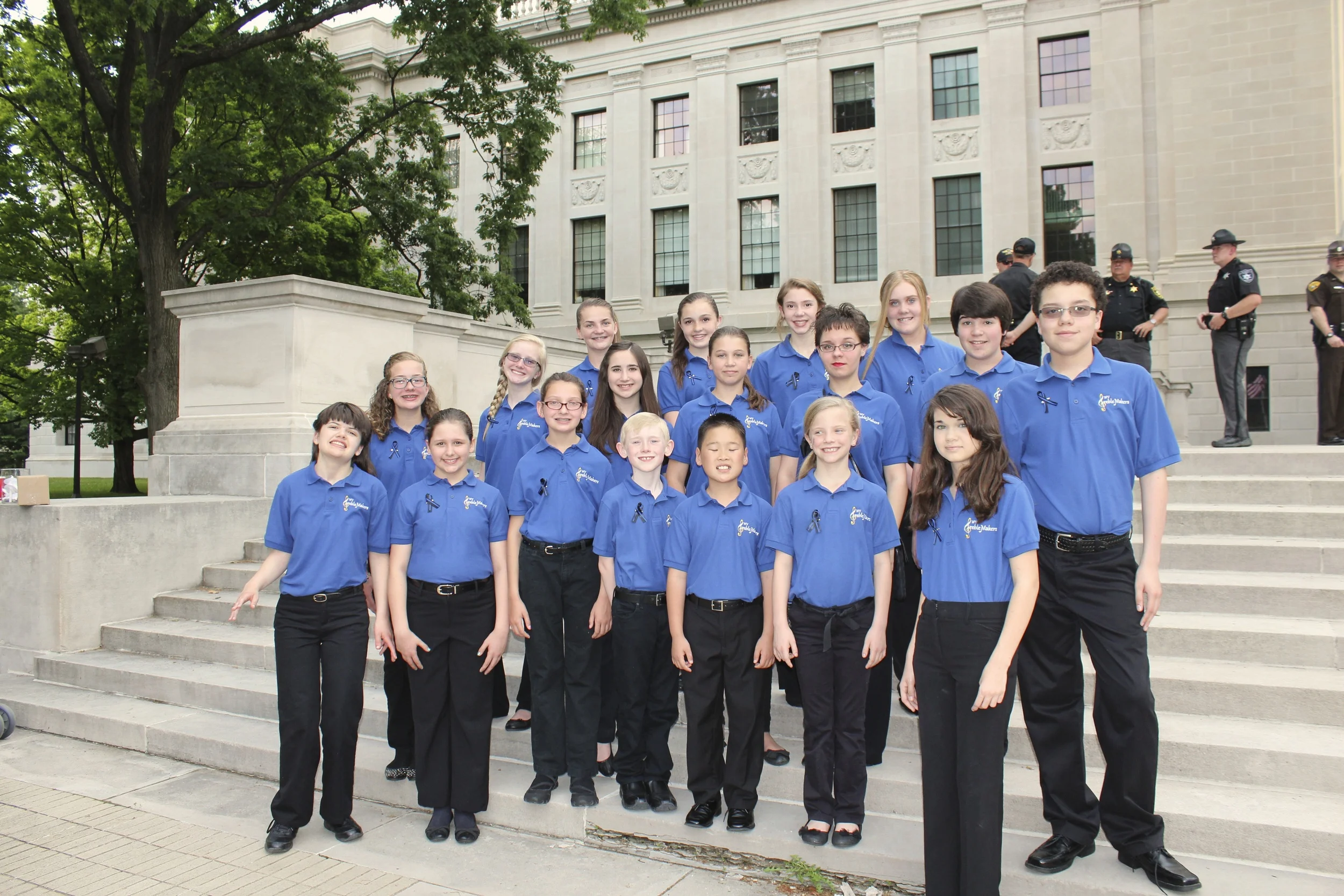 WV Fallen Police Officer Ceremony, WV State Capitol, 5/13/14