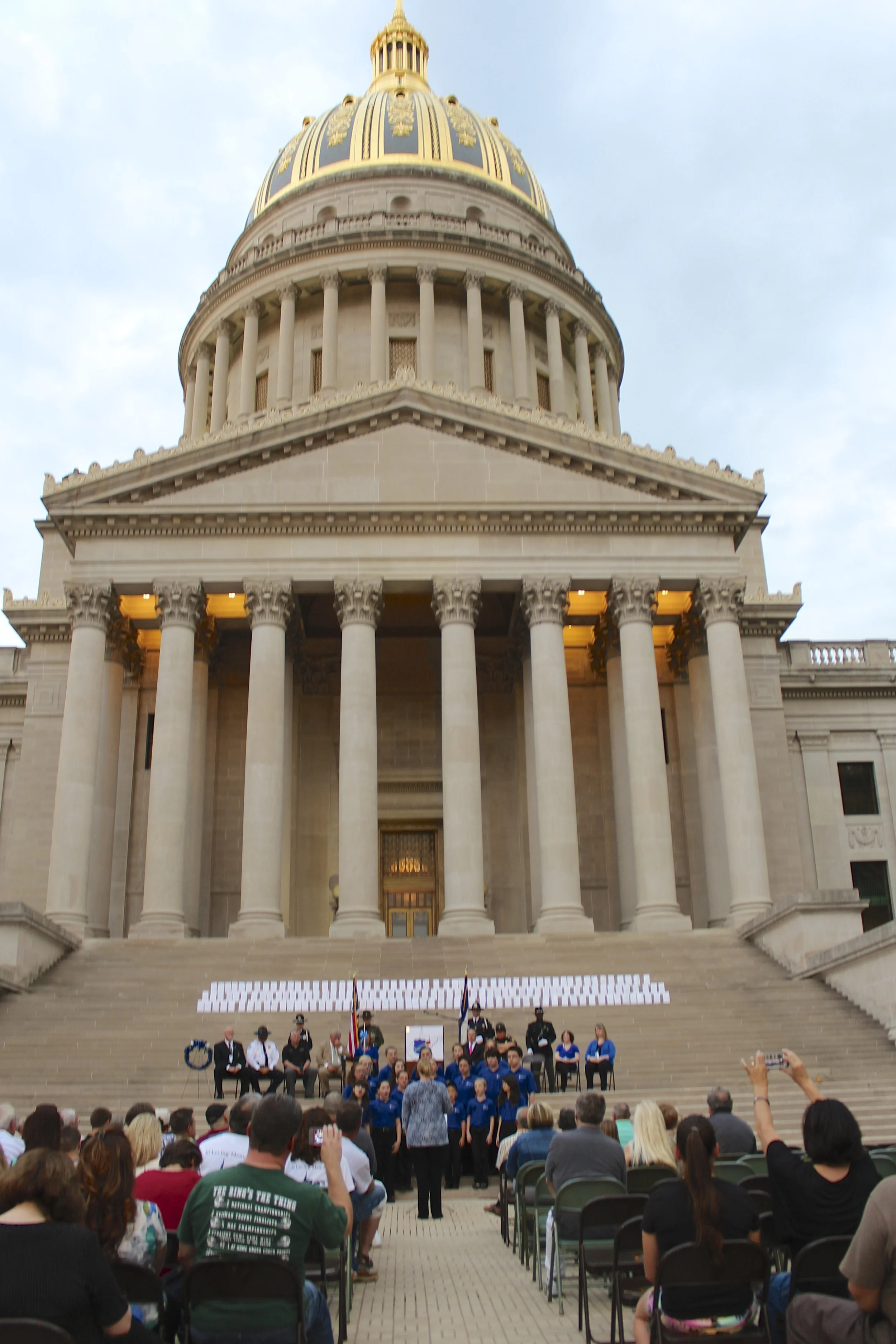WV Fallen Police Officer Ceremony, WV State Capitol, 5/13/14