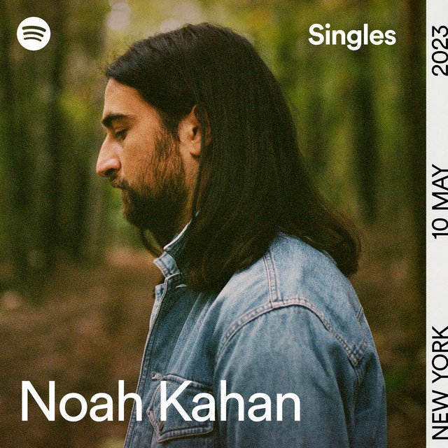 Noah Kahan for Spotify Singles