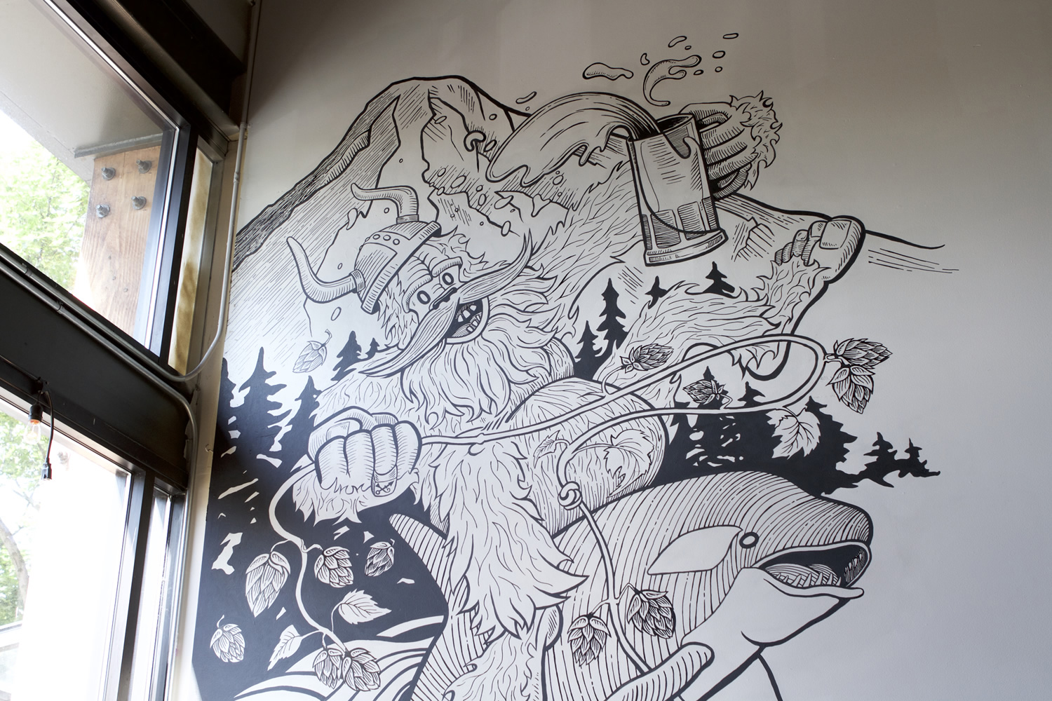 Ballard Beer Company Mural