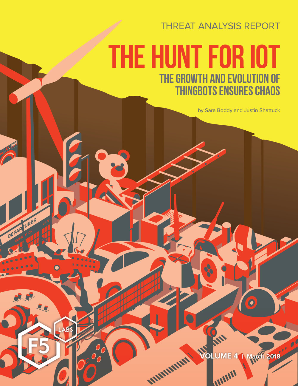 F5 IoT Report #4 Cover Design & Illustration