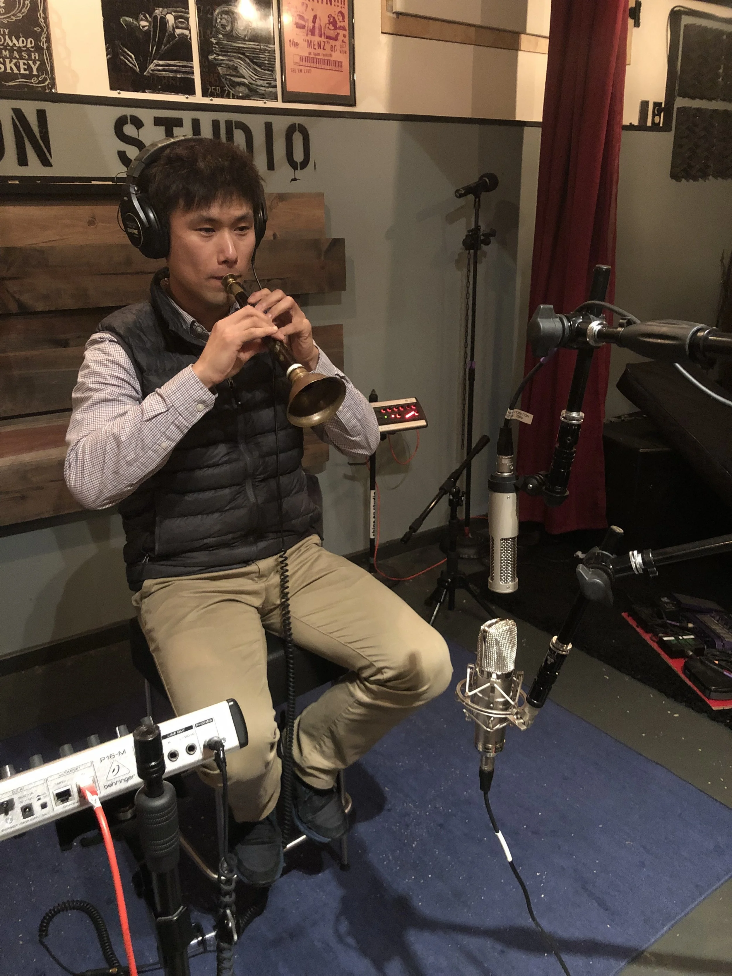 Sample Session with Korean Musicians