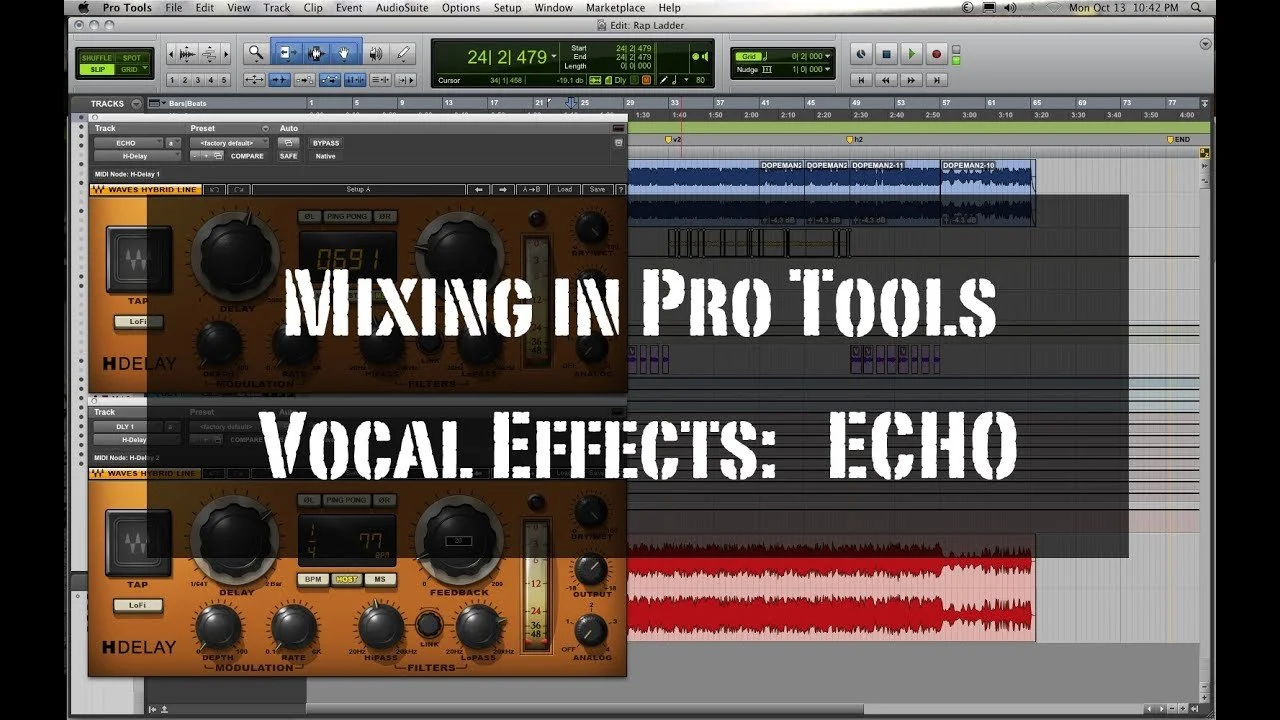 Lots of tutorial videos are available on our YouTube channel. Learn about adding echo and syncing delays to the session tempo. In this video we cover some of the basics and subsequent videos will dive deeper into more advanced features. 

 #audiotuto