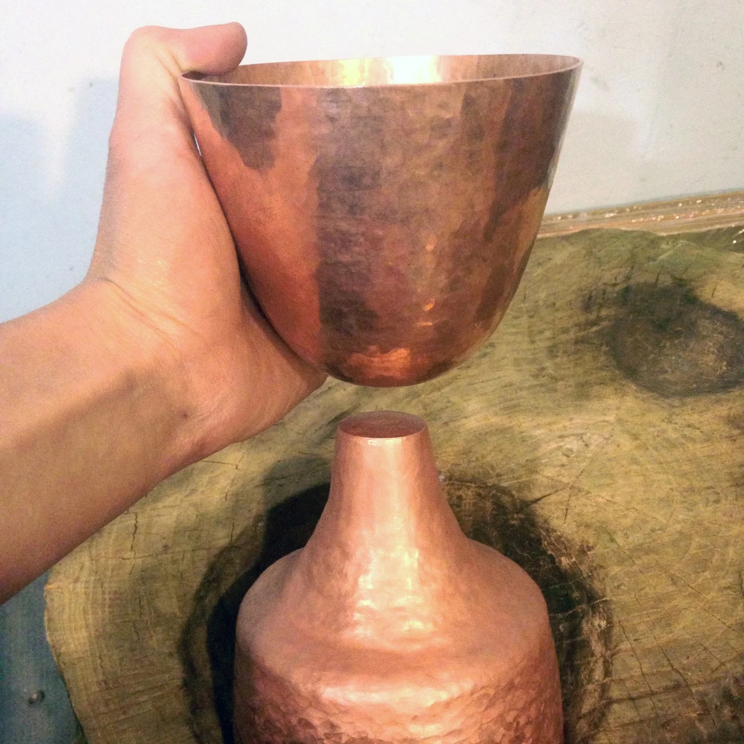 Chalice Bowl and Base 5
