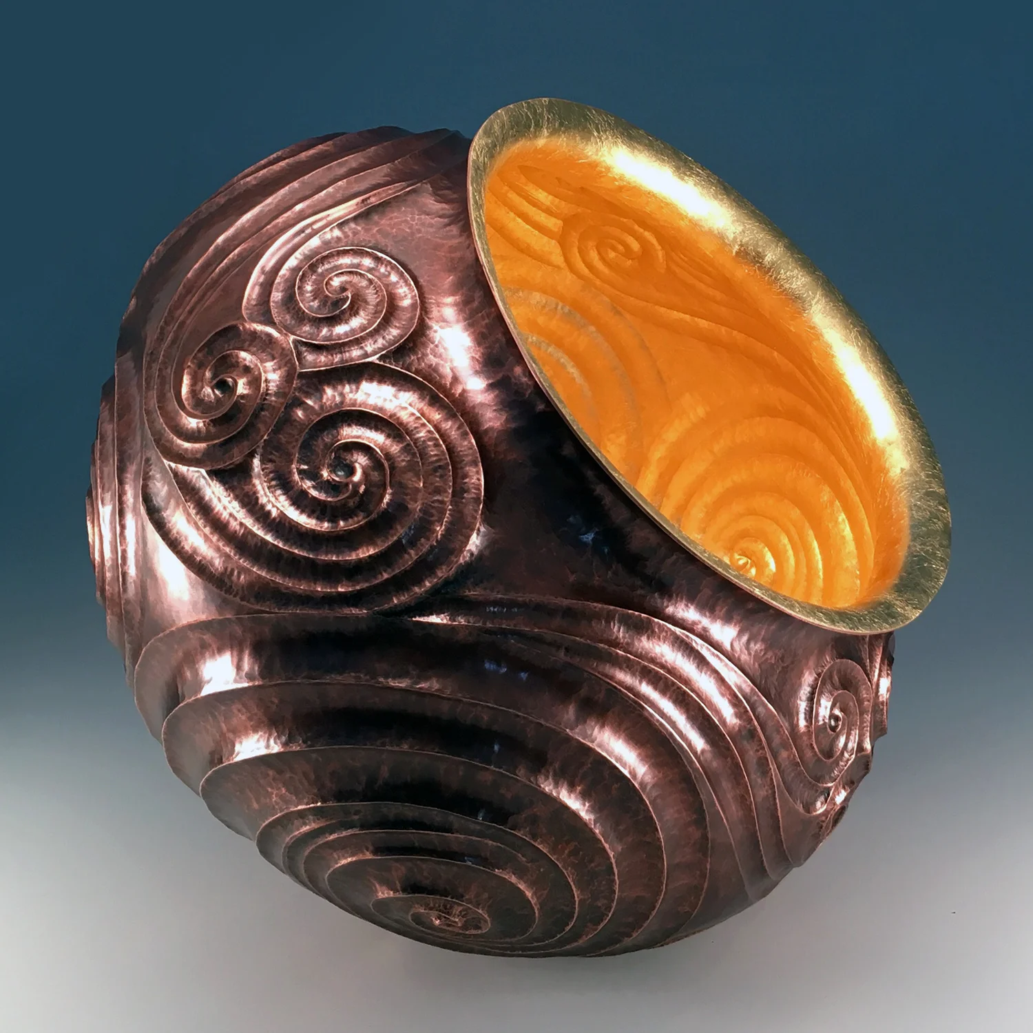 Raised Copper Vessel, "Gurteen"