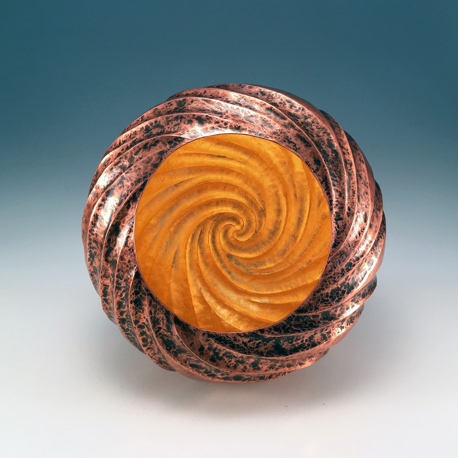 Raised Copper Vessel, "Sandy Shoals"
