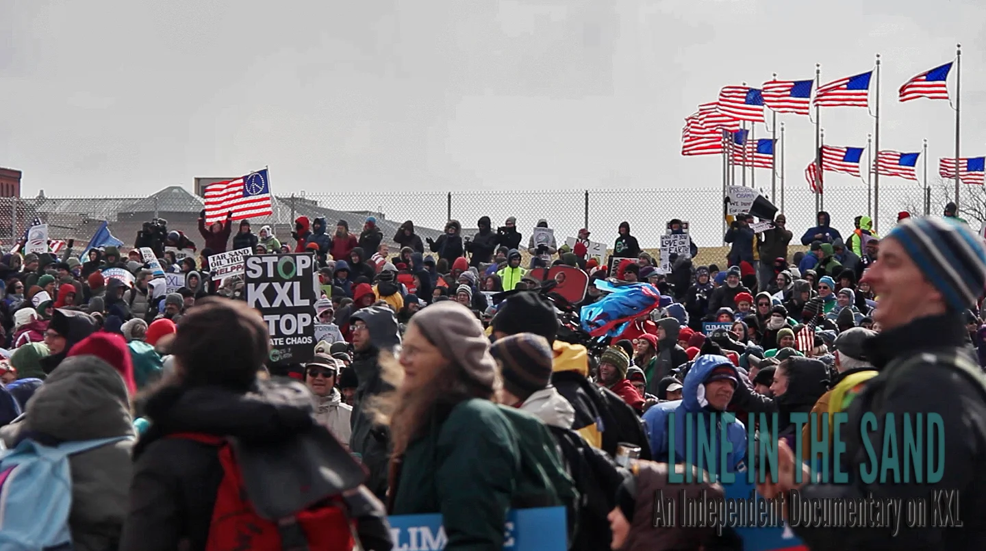 Climate Rally against the Keystone XL Pipeline, Washington D.C. Feb. 2nd, 2013.