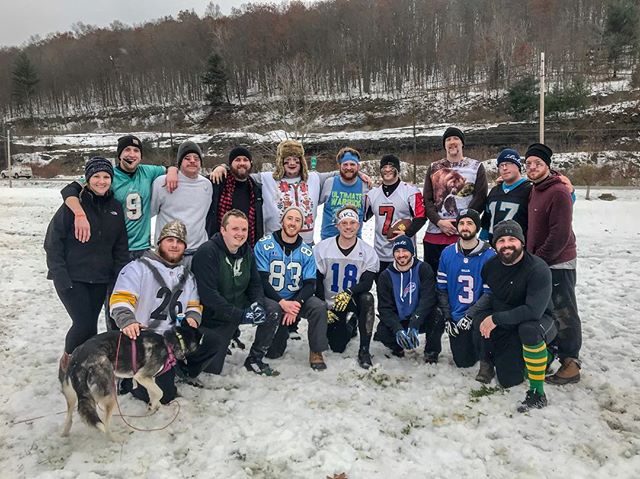 &lsquo;Nother one in the books. Nearly 15 years strong. #turkeybowl2018 #pyfl