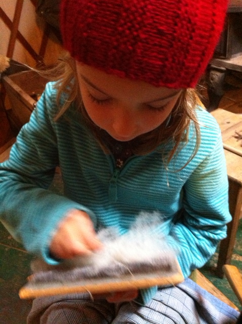 carding wool