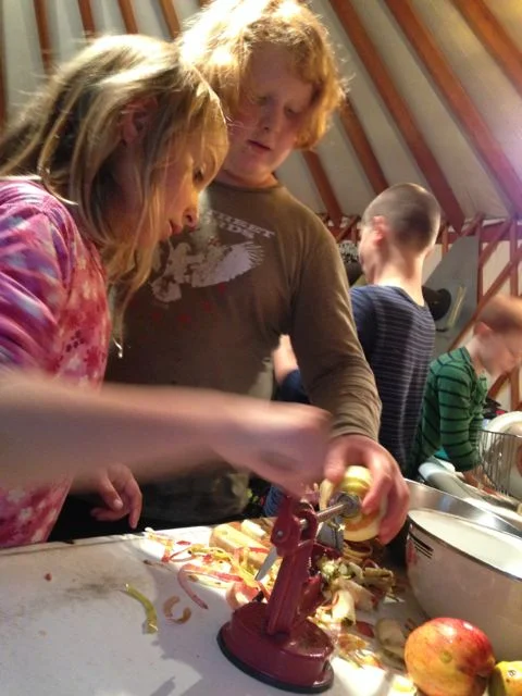 coring apples