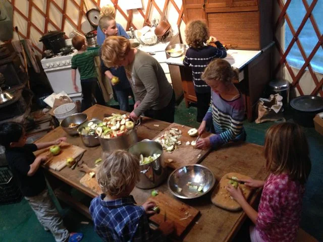 applesauce production for farm to table