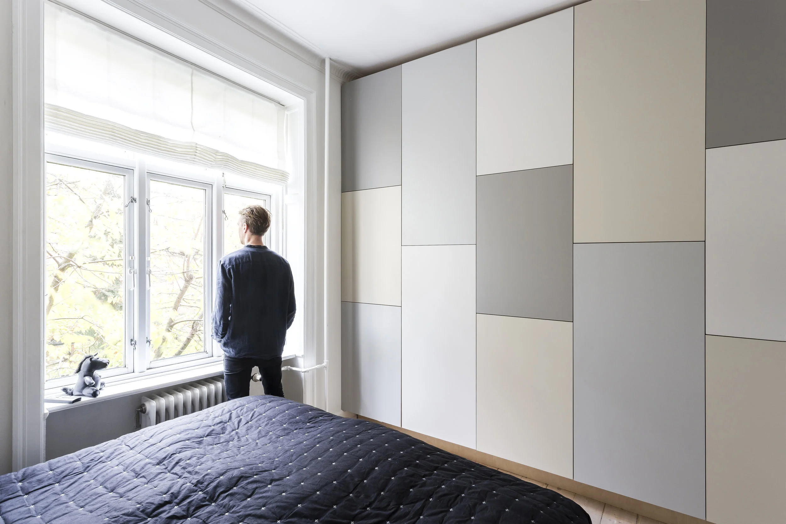 Indbygget garderobeskab