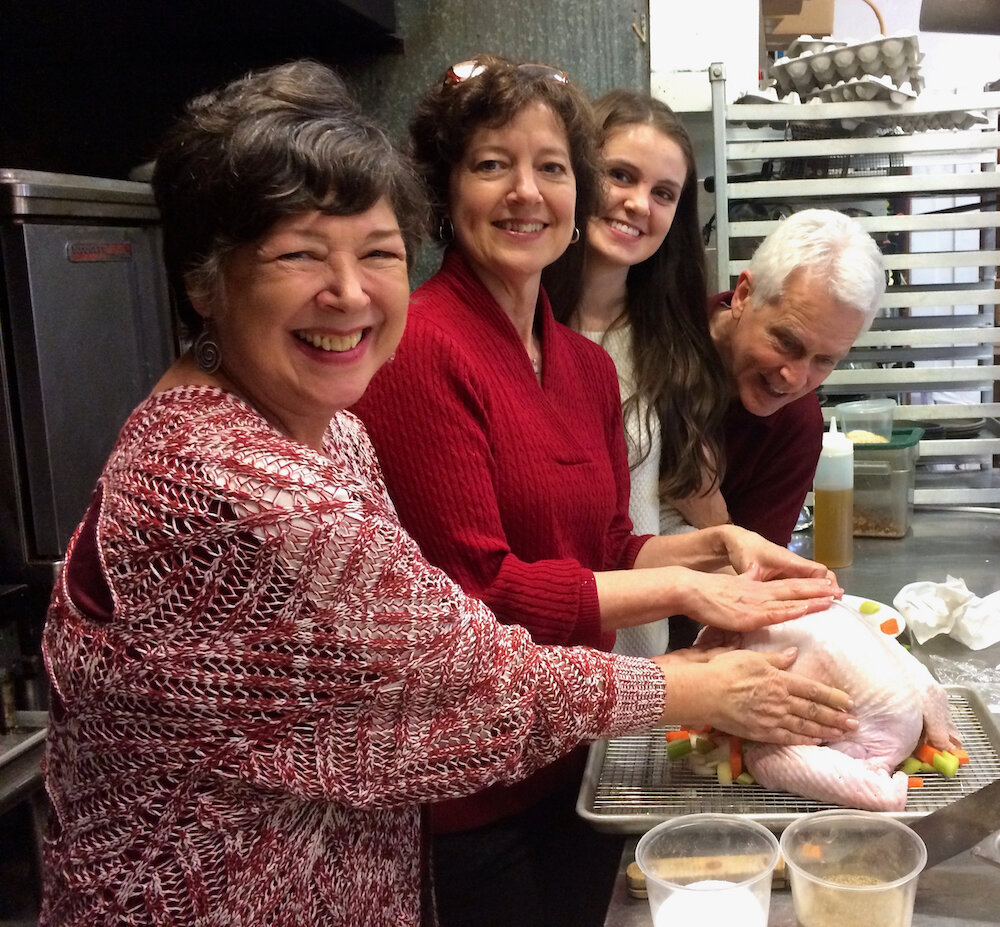 Guests cook together Wilburton mansion.jpg