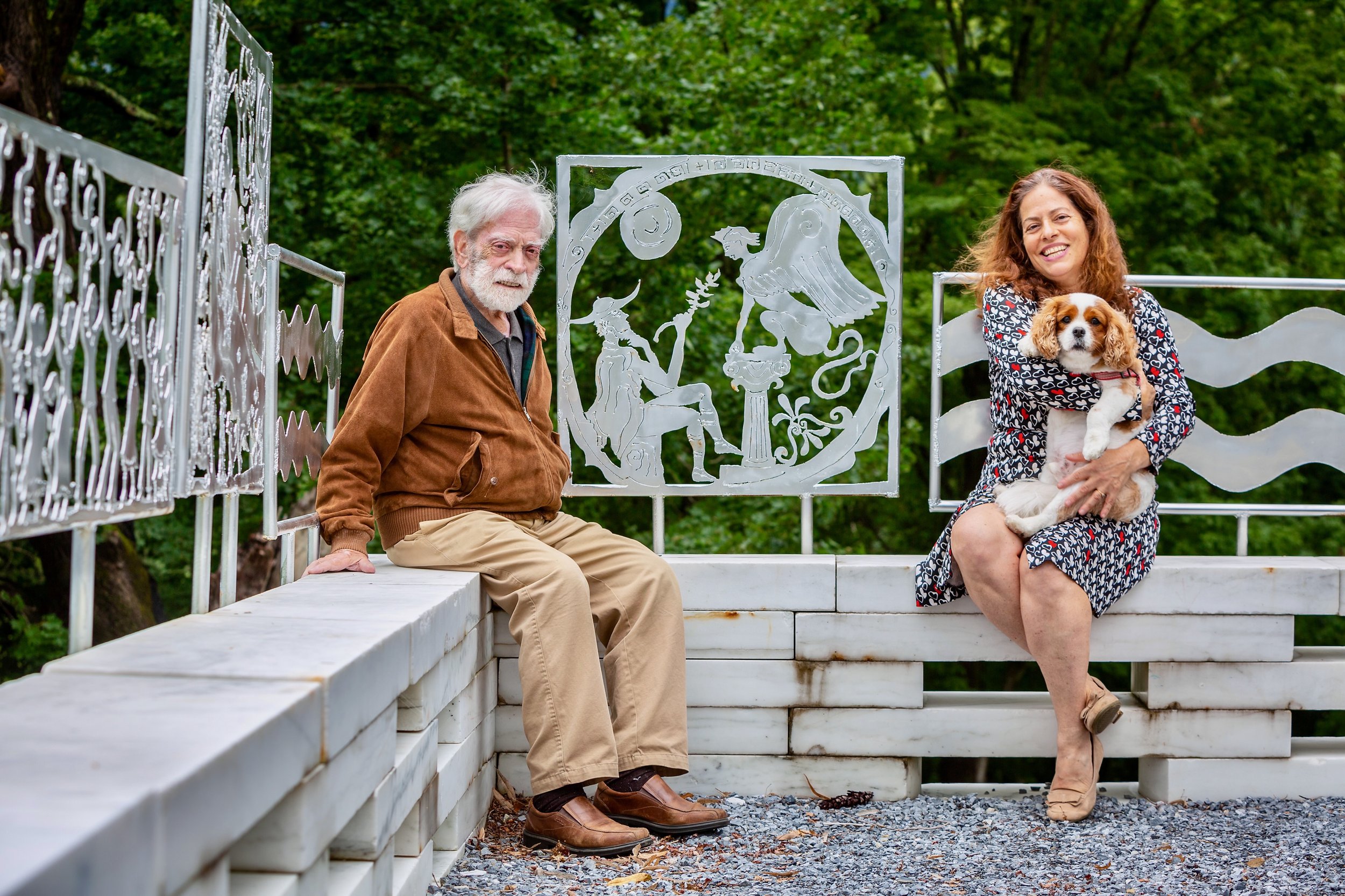 Dr. Albert and Melissa Levis Oedipus Silver Fence by Piper Strong.jpeg