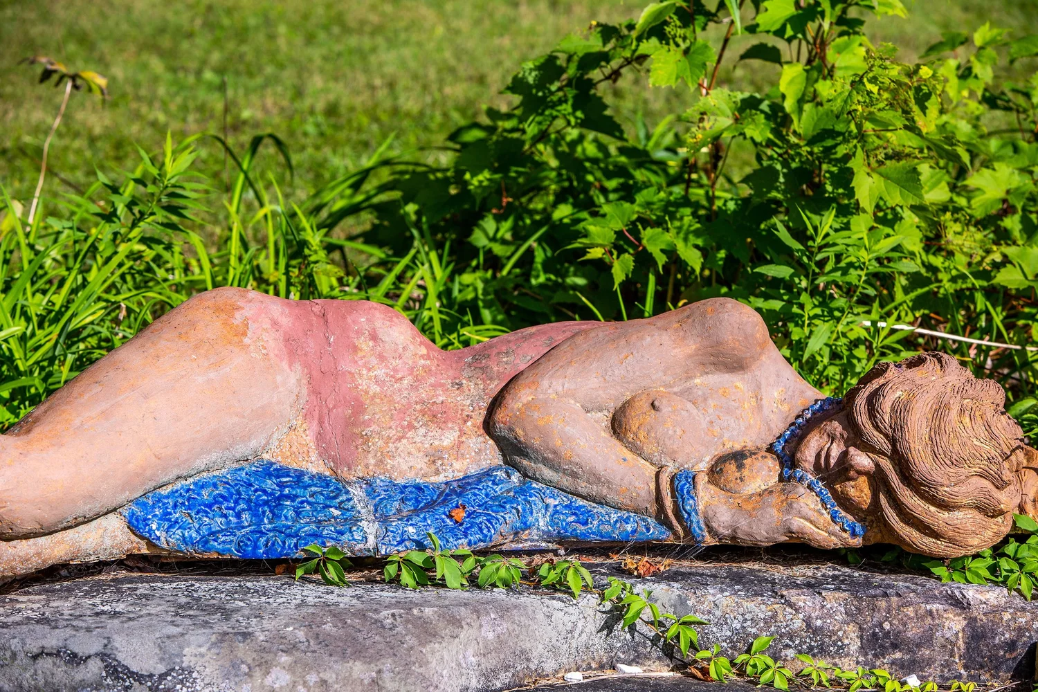 a person lying on the ground