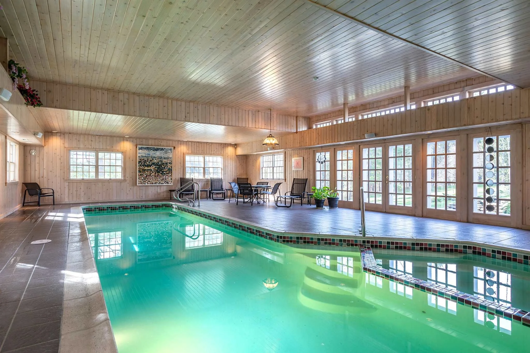 New Private Indoor Heated Pool