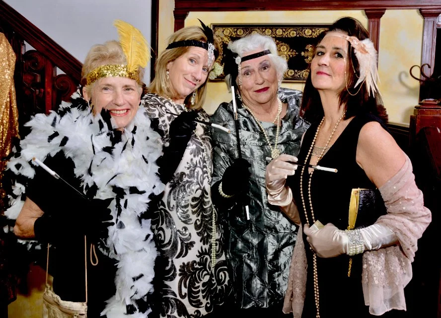 a group of people wearing clothing