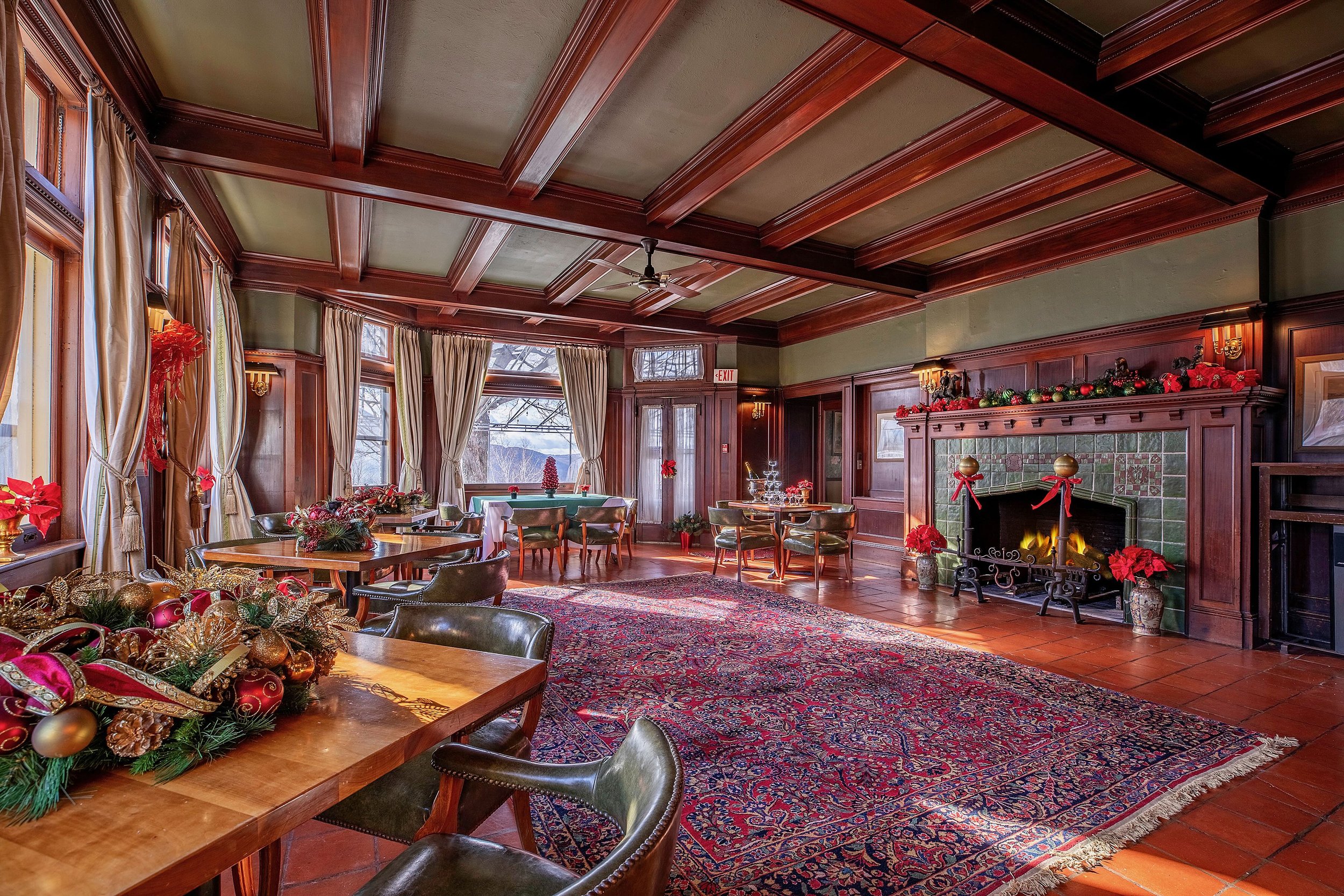Billiard Room Fireplace Holidays.jpeg