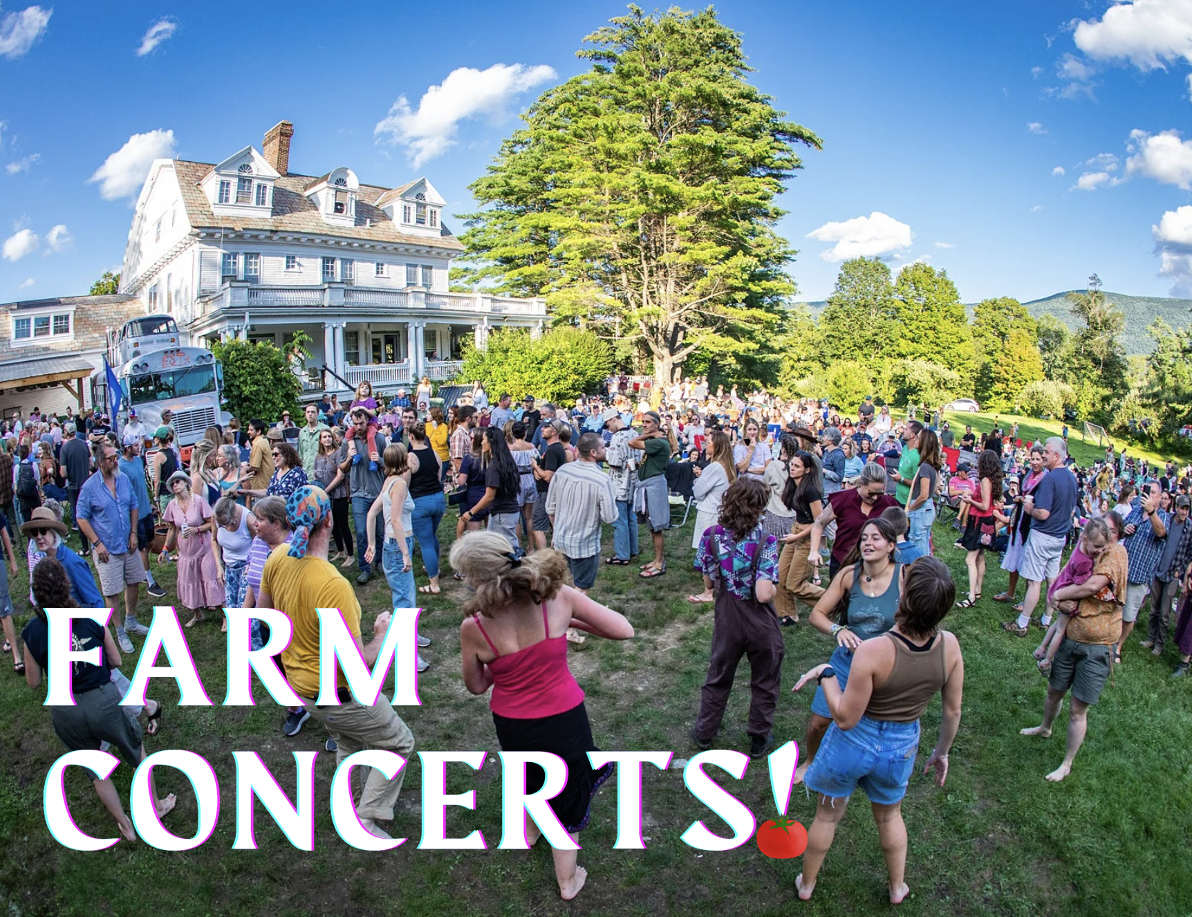Sunday Concerts at our Farm!