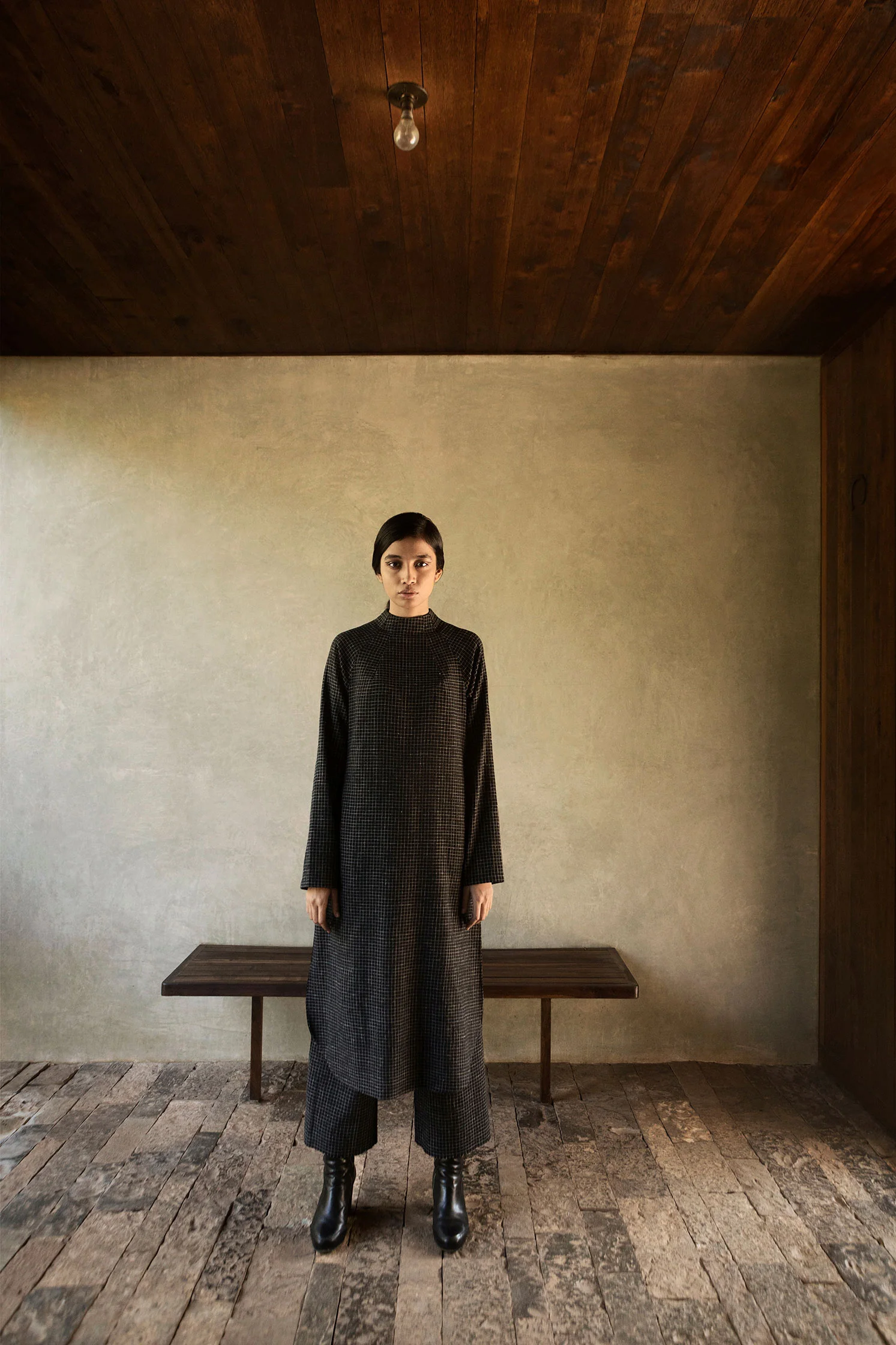 Kashmir Kurta & Kashmir Pant in handwoven cotton