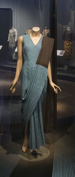 Indigo Sari Dress, 2015