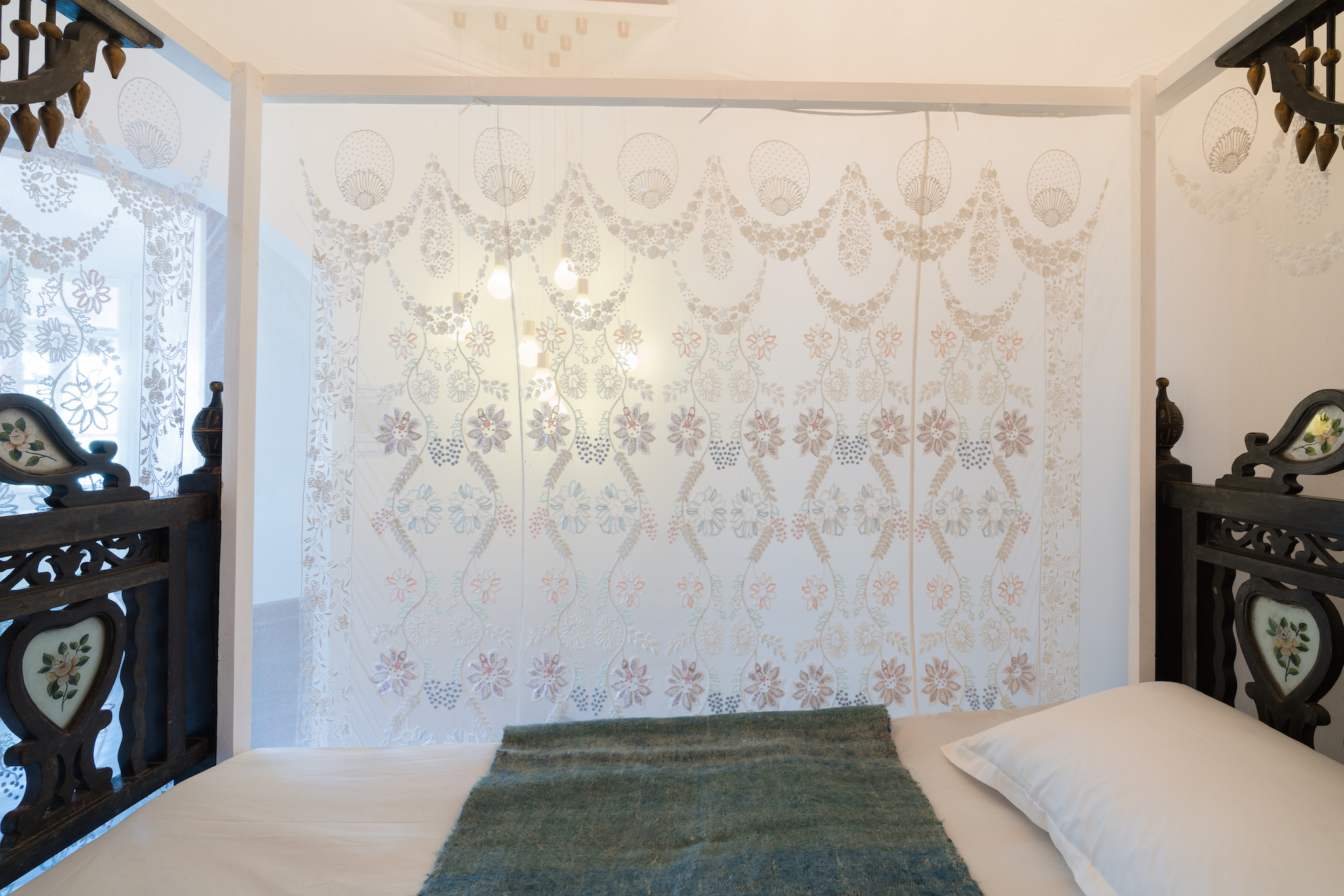 Olivia Dar & Sewa Lucknow, 'Moustiquaire' 2018; detail