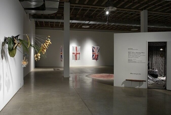 Installation View, Miss Rashmi's Embroidery Parlour
